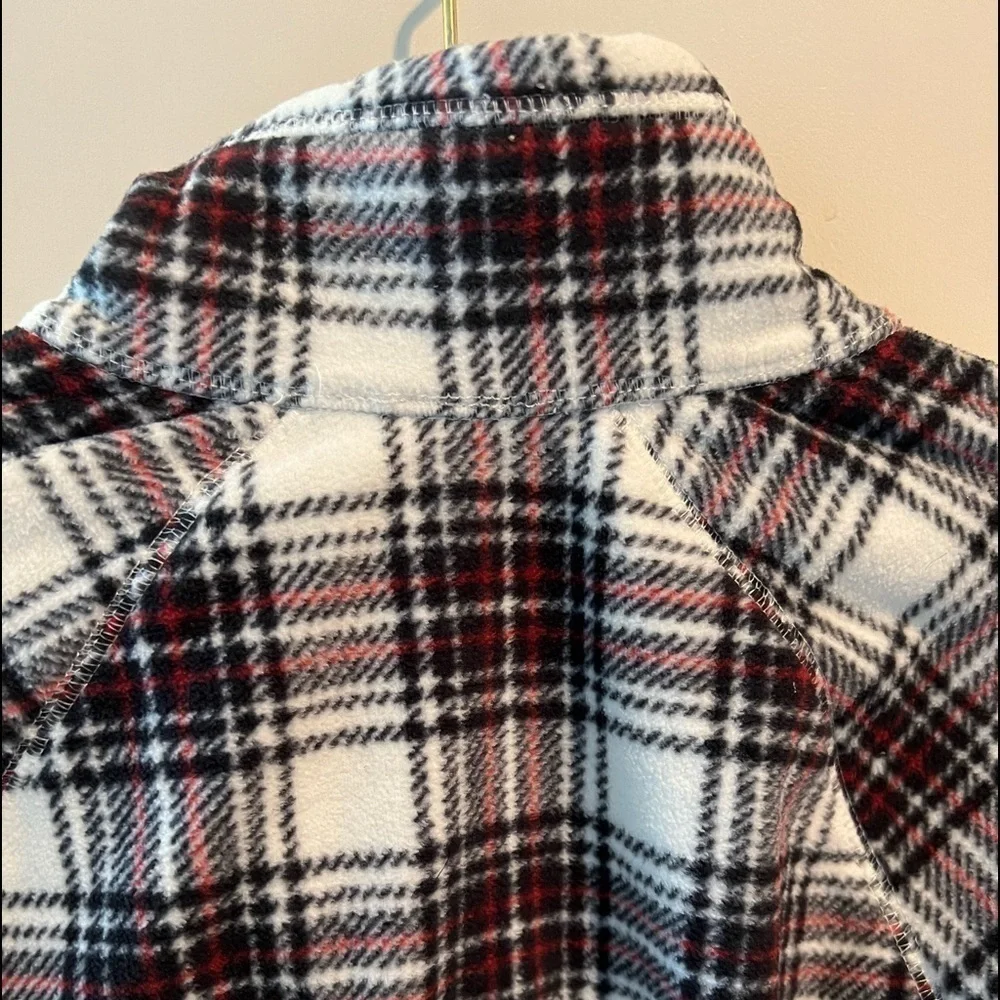 Eddie Bauer Plaid Fleece